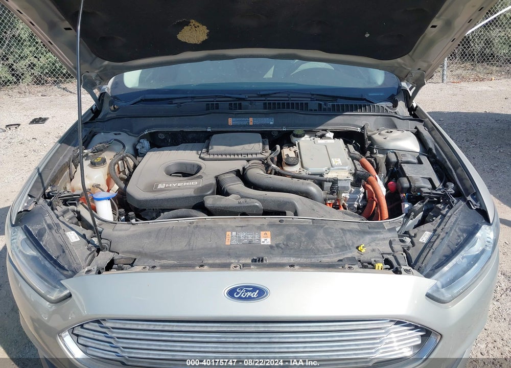 2015 FORD FUSION HYBRID S VIN: 3FA6P0UU9FR253707