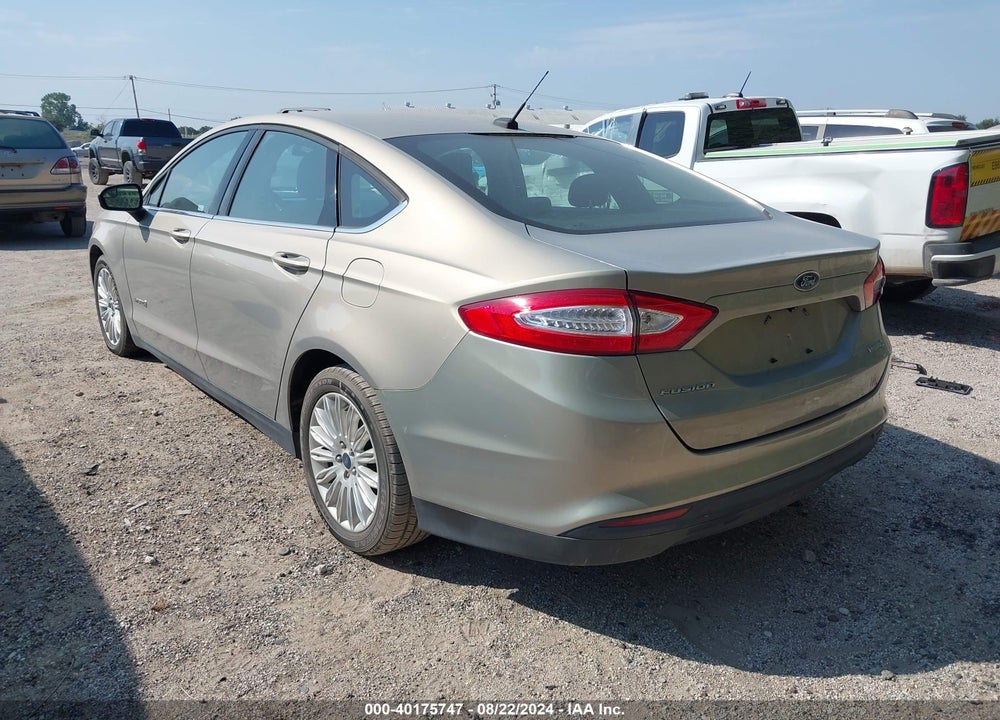 2015 FORD FUSION HYBRID S VIN: 3FA6P0UU9FR253707