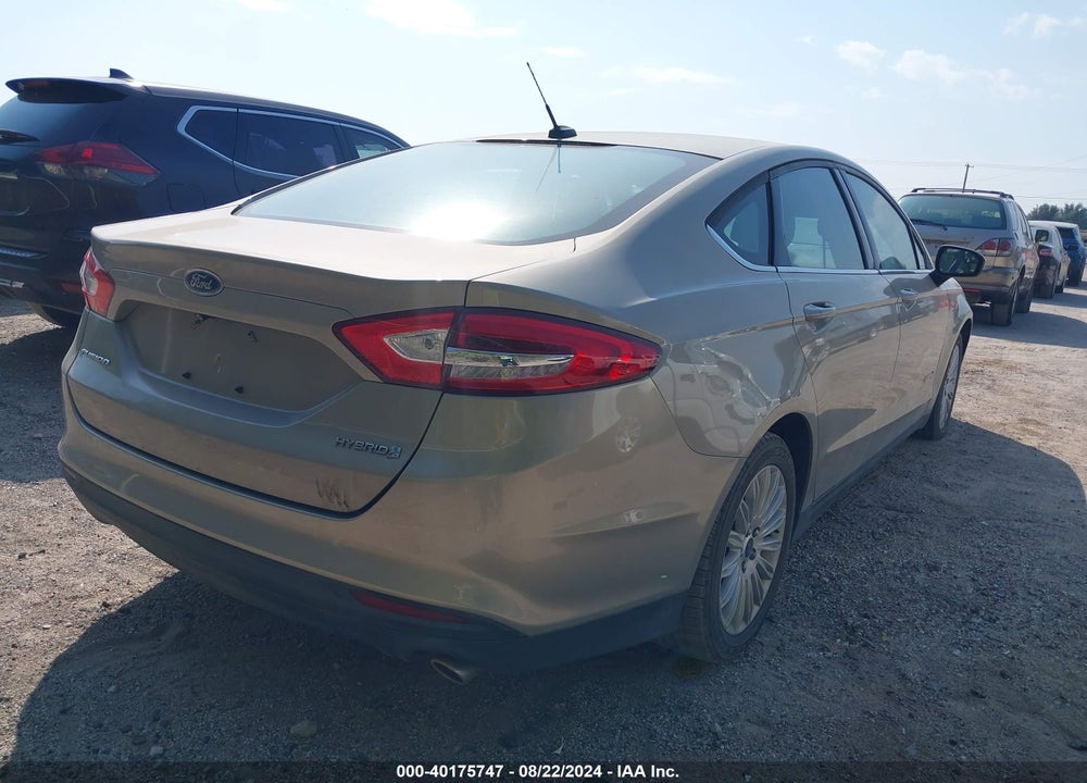 2015 FORD FUSION HYBRID S VIN: 3FA6P0UU9FR253707