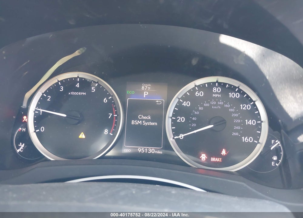 2015 LEXUS IS 250 VIN: JTHBF1D27F5072574