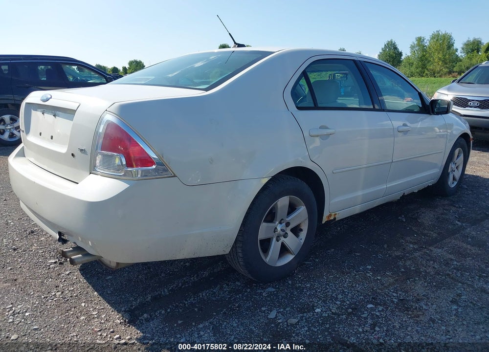 2008 FORD FUSION SE VIN: 3FAHP07Z58R116881