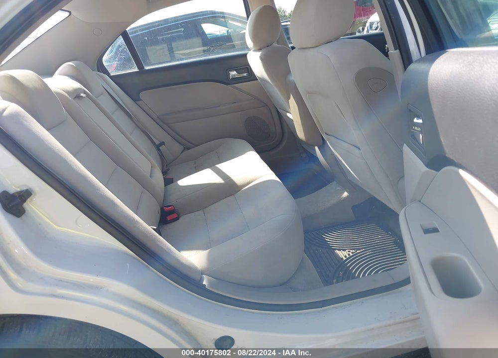 2008 FORD FUSION SE VIN: 3FAHP07Z58R116881