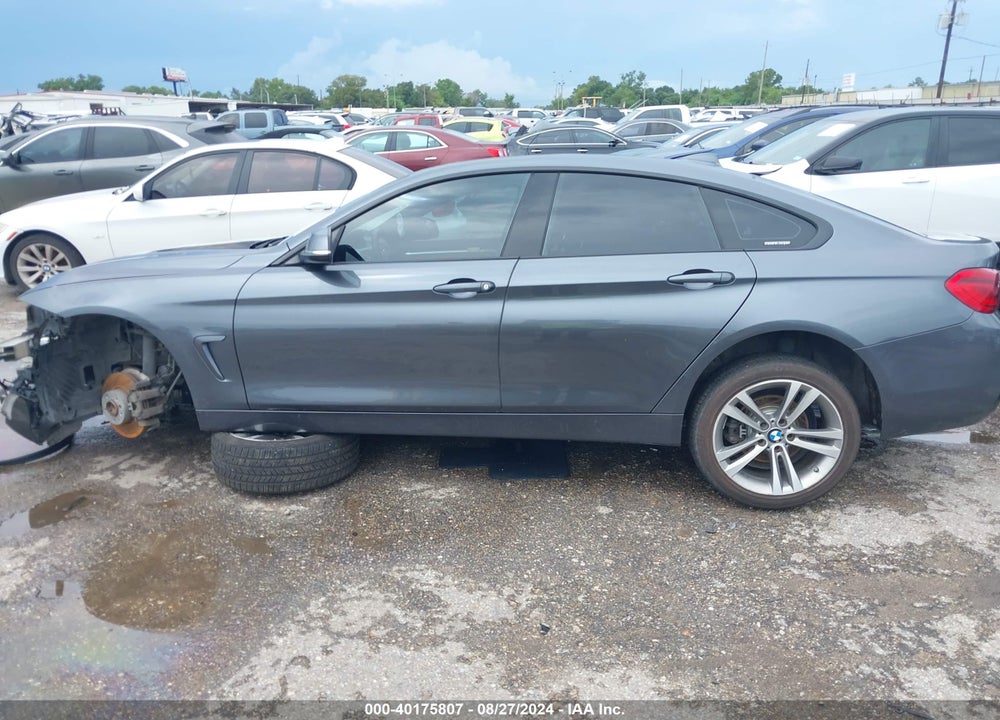 2018 BMW 430I GRAN COUPE VIN: WBA4J1C57JBM10843