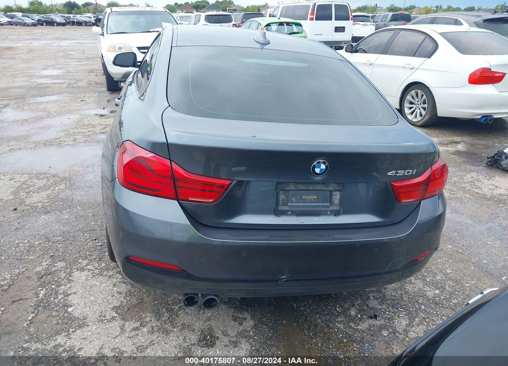 2018 BMW 430I GRAN COUPE VIN: WBA4J1C57JBM10843