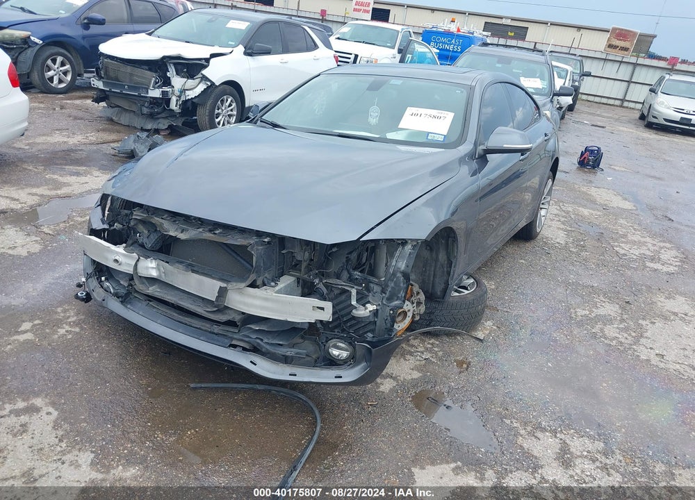 2018 BMW 430I GRAN COUPE VIN: WBA4J1C57JBM10843
