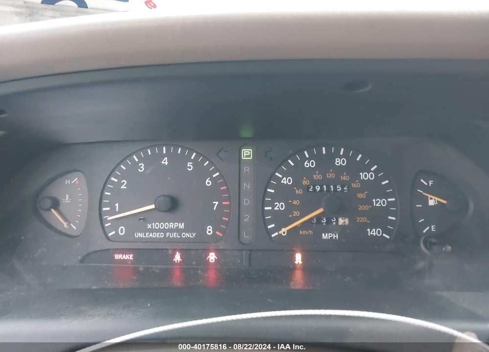 1996 TOYOTA AVALON XL/XLS VIN: 4T1BF12B1TU097651