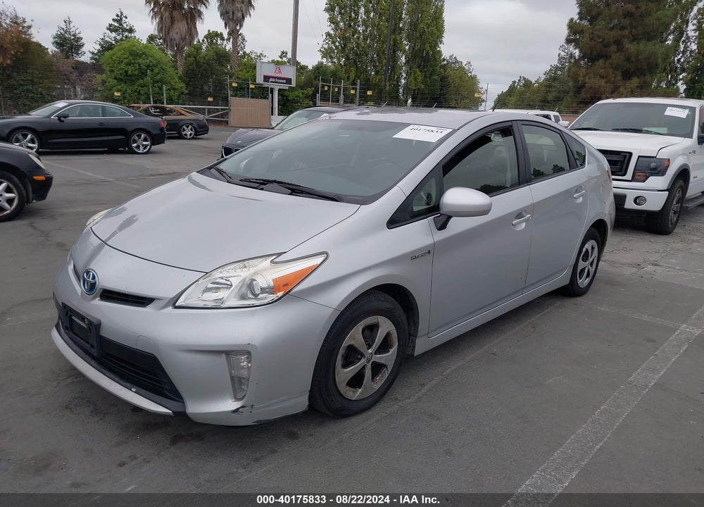 2015 TOYOTA PRIUS TWO VIN: JTDKN3DU4F0457704