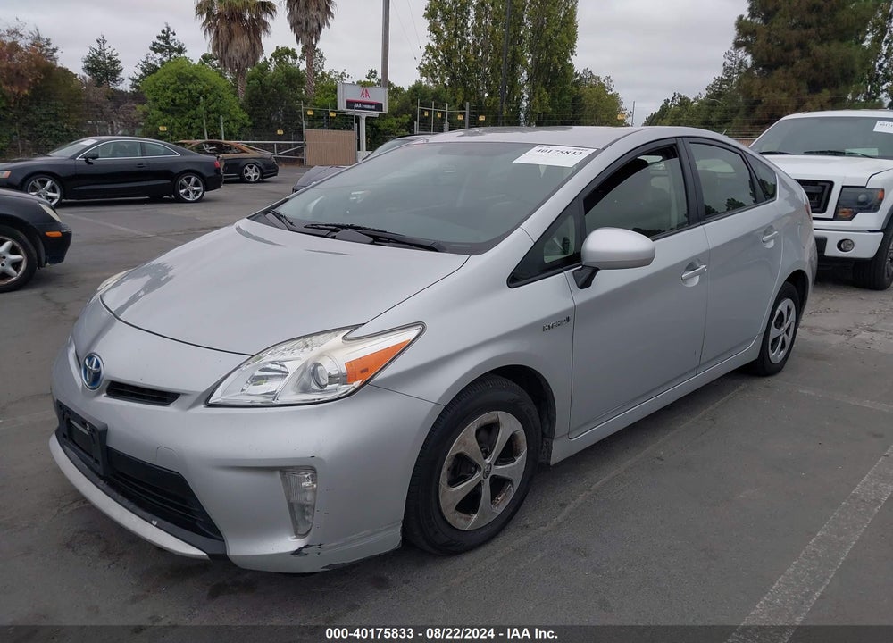 2015 TOYOTA PRIUS TWO VIN: JTDKN3DU4F0457704
