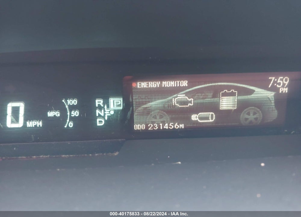 2015 TOYOTA PRIUS TWO VIN: JTDKN3DU4F0457704