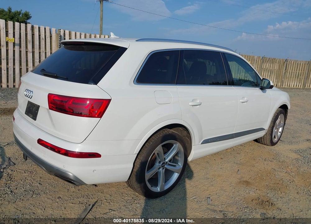 2019 AUDI Q7 55 PREMIUM VIN: WA1VAAF77KD000015