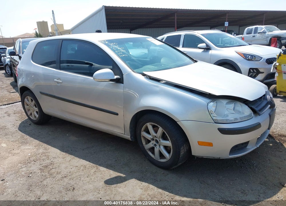 2008 VOLKSWAGEN RABBIT S VIN: WVWBB71K78W012442