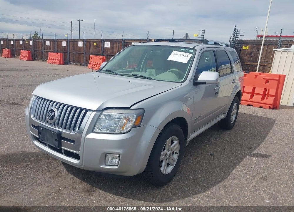 2008 MERCURY MARINER HYBRID VIN: 4M2CU39H58KJ06224
