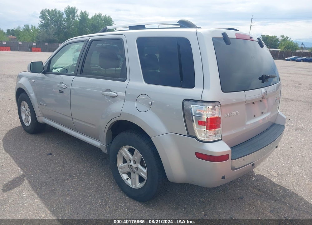 2008 MERCURY MARINER HYBRID VIN: 4M2CU39H58KJ06224
