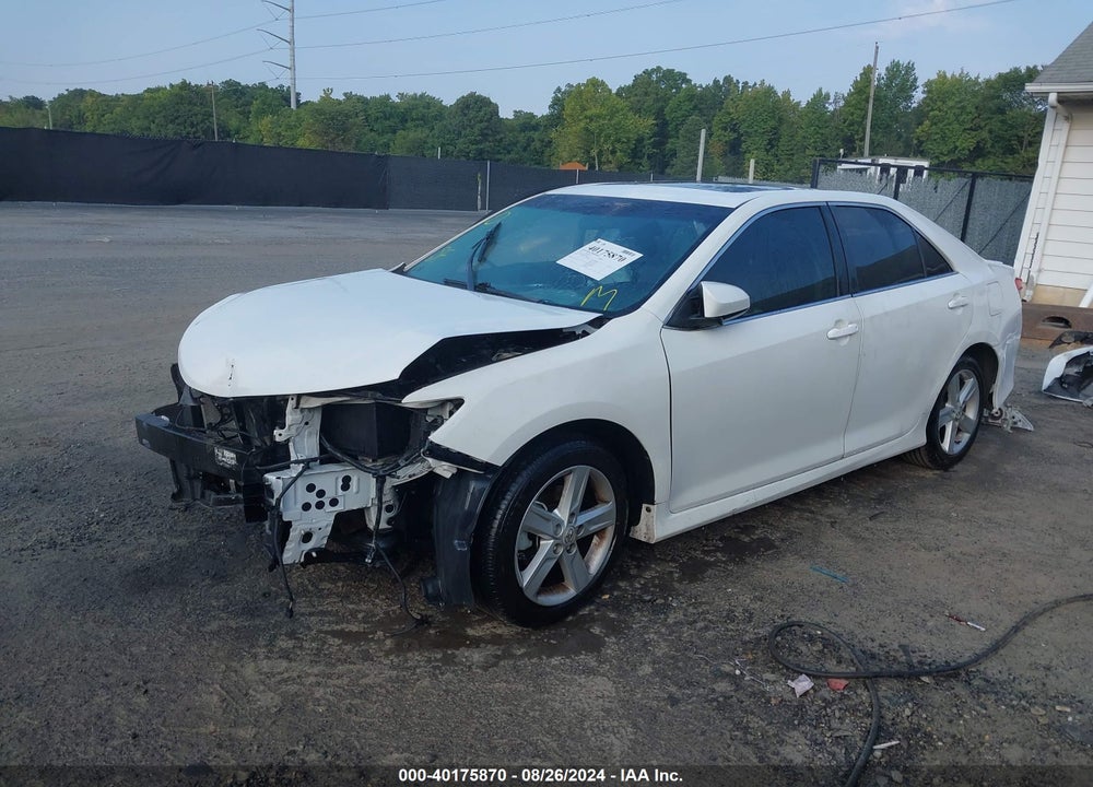 2012 TOYOTA CAMRY SE VIN: 4T1BF1FK6CU130668