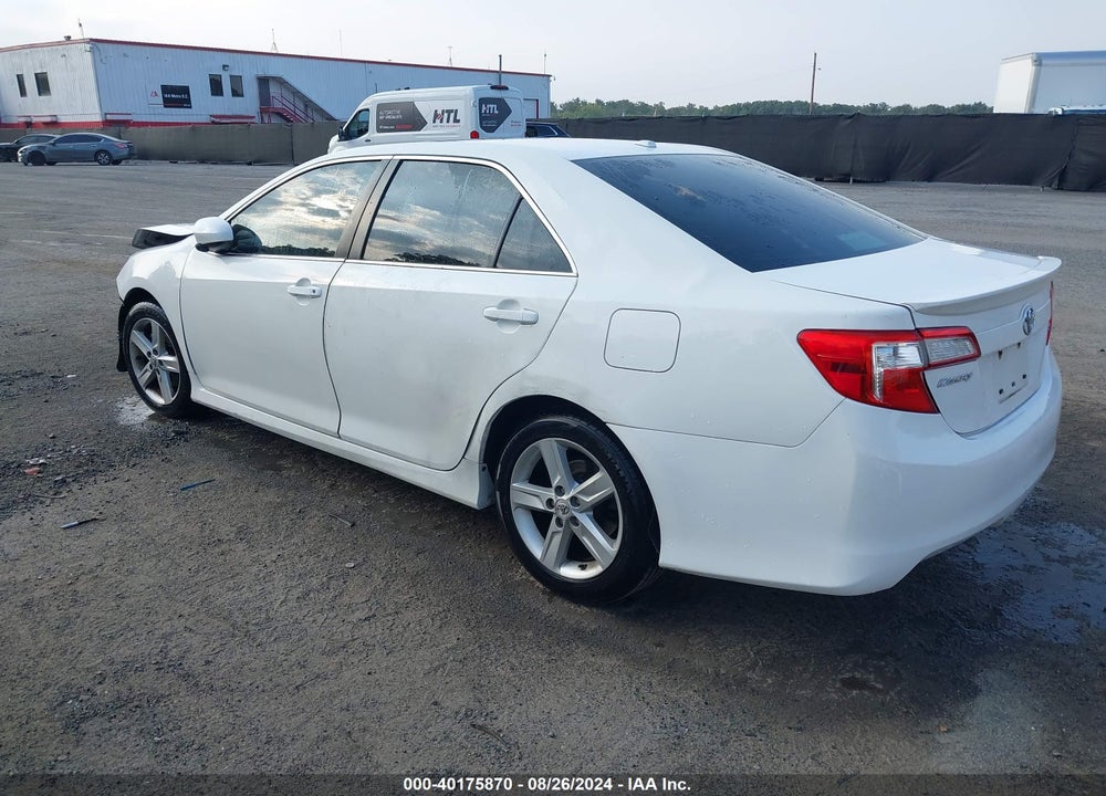 2012 TOYOTA CAMRY SE VIN: 4T1BF1FK6CU130668