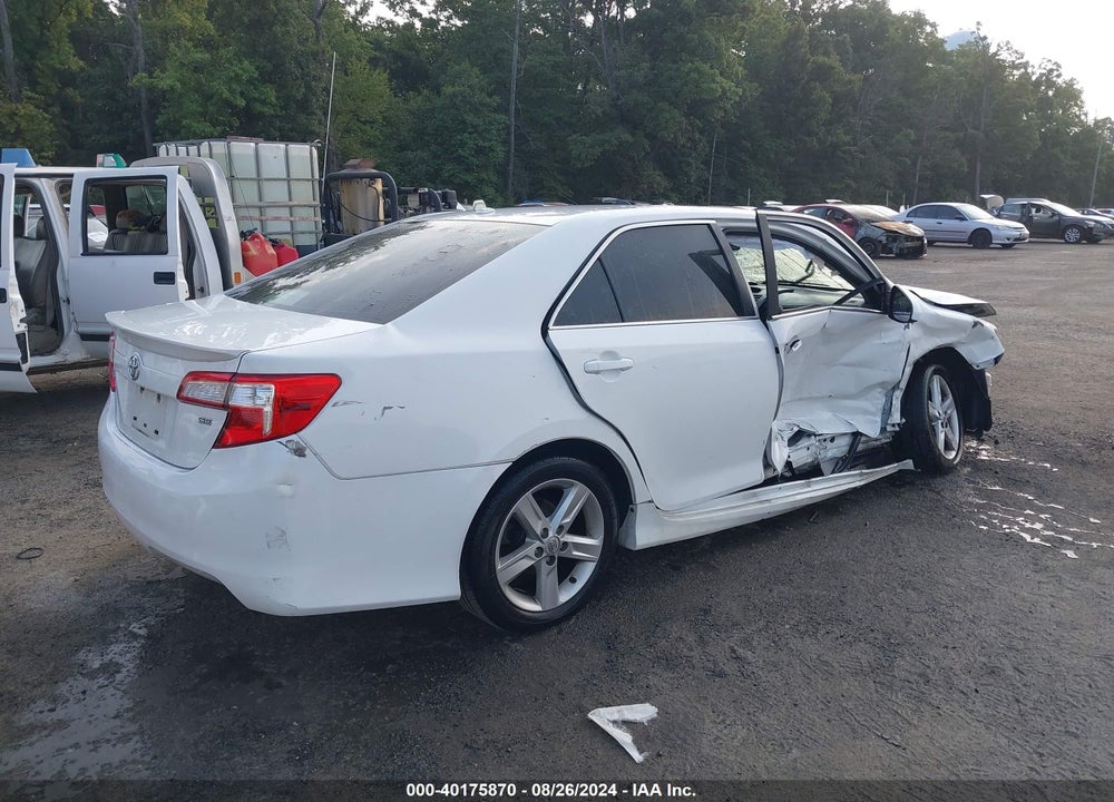 2012 TOYOTA CAMRY SE VIN: 4T1BF1FK6CU130668