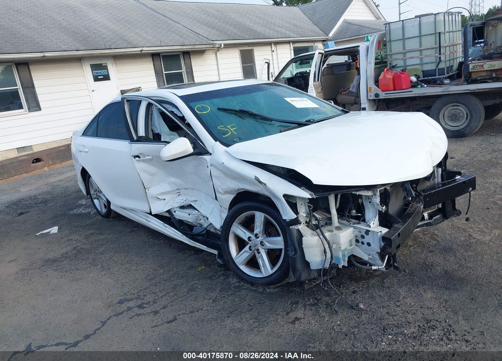 2012 TOYOTA CAMRY SE VIN: 4T1BF1FK6CU130668
