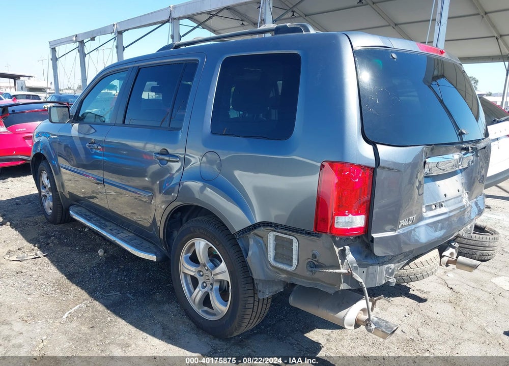 2013 HONDA PILOT EX-L VIN: 5FNYF3H62DB018812