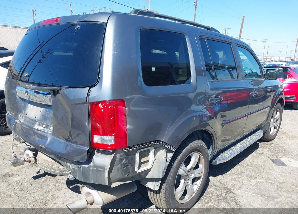 2013 HONDA PILOT EX-L VIN: 5FNYF3H62DB018812