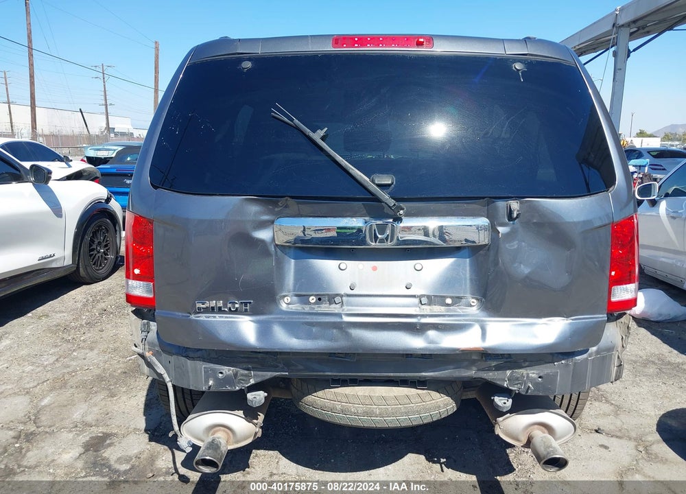 2013 HONDA PILOT EX-L VIN: 5FNYF3H62DB018812