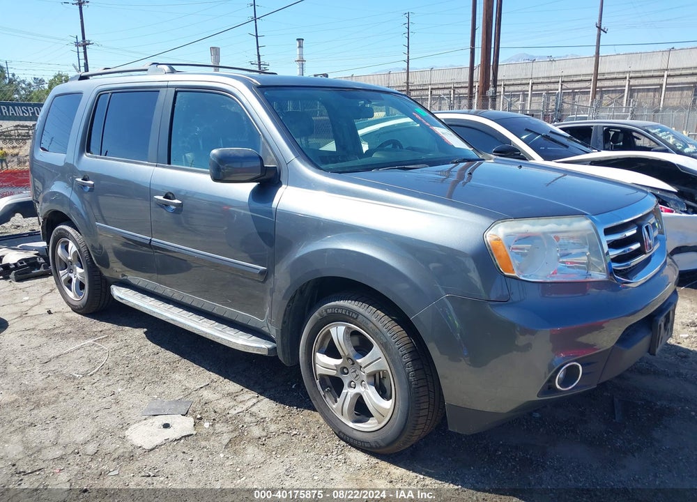 2013 HONDA PILOT EX-L VIN: 5FNYF3H62DB018812