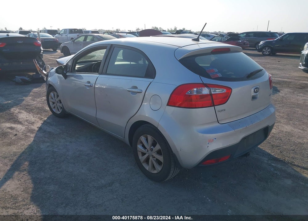 2013 KIA RIO EX VIN: KNADN5A30D6233529