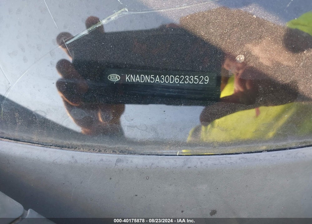2013 KIA RIO EX VIN: KNADN5A30D6233529