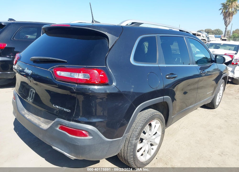 2016 JEEP CHEROKEE LIMITED VIN: 1C4PJLDS4GW136745