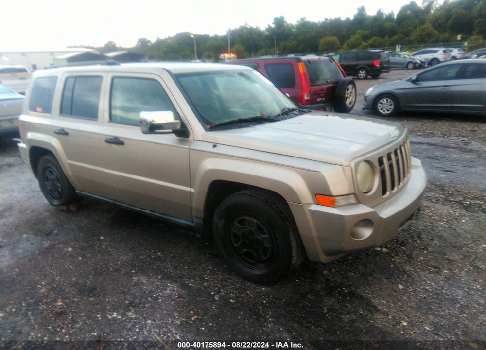 2009 JEEP PATRIOT SPORT VIN: 1J4FT28BX9D114462