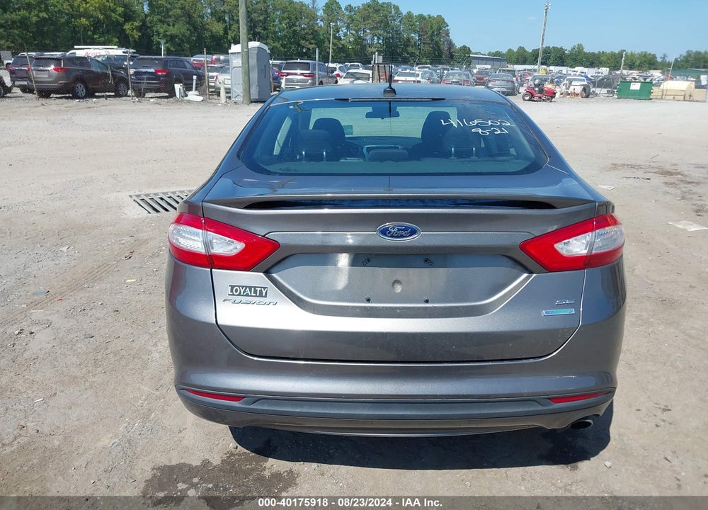 2013 FORD FUSION VIN: 3FA6P0HR4DR110022