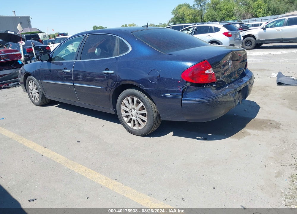 2008 BUICK LACROSSE CXS VIN: 2G4WE587481176474