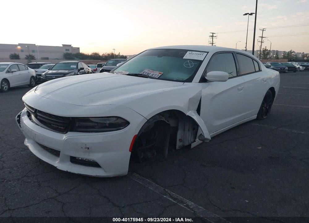 2017 DODGE CHARGER SXT RWD VIN: 2C3CDXHG8HH642019