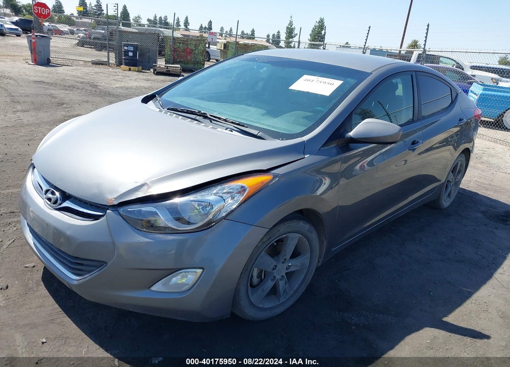2013 HYUNDAI ELANTRA GLS VIN: 5NPDH4AE3DH206689