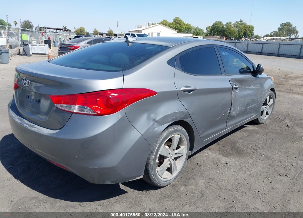 2013 HYUNDAI ELANTRA GLS VIN: 5NPDH4AE3DH206689