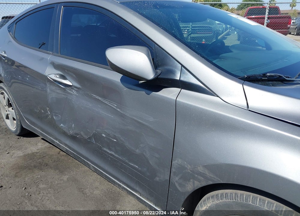 2013 HYUNDAI ELANTRA GLS VIN: 5NPDH4AE3DH206689