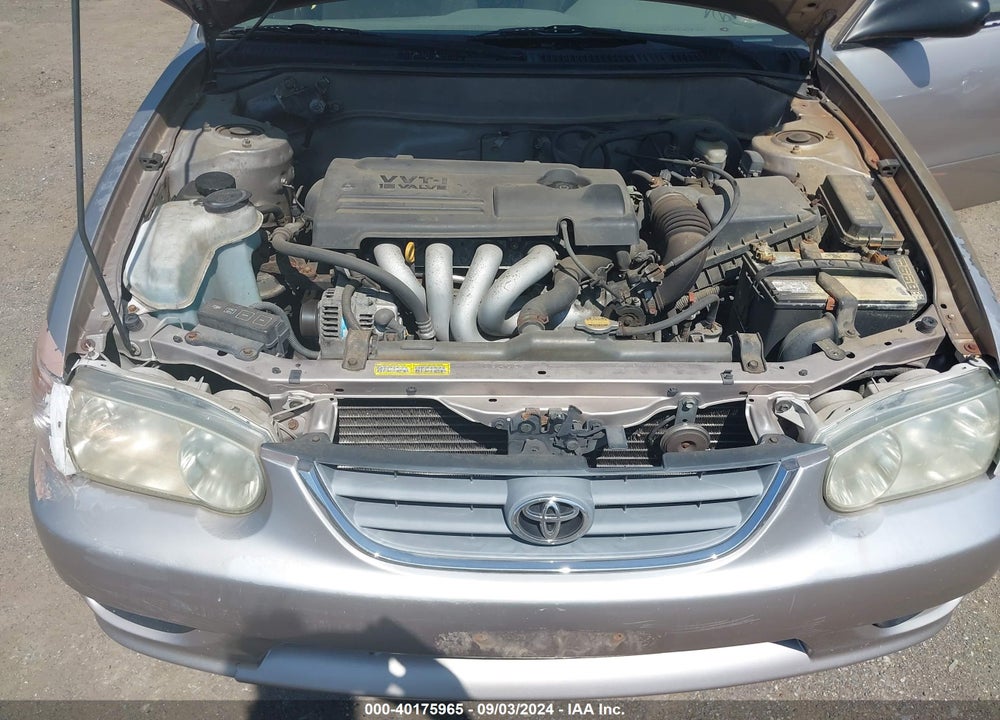 2001 TOYOTA COROLLA CE VIN: 2T1BR12E01C397312