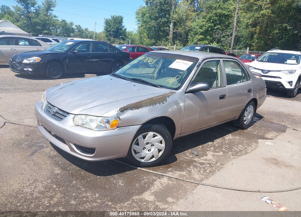 2001 TOYOTA COROLLA CE VIN: 2T1BR12E01C397312