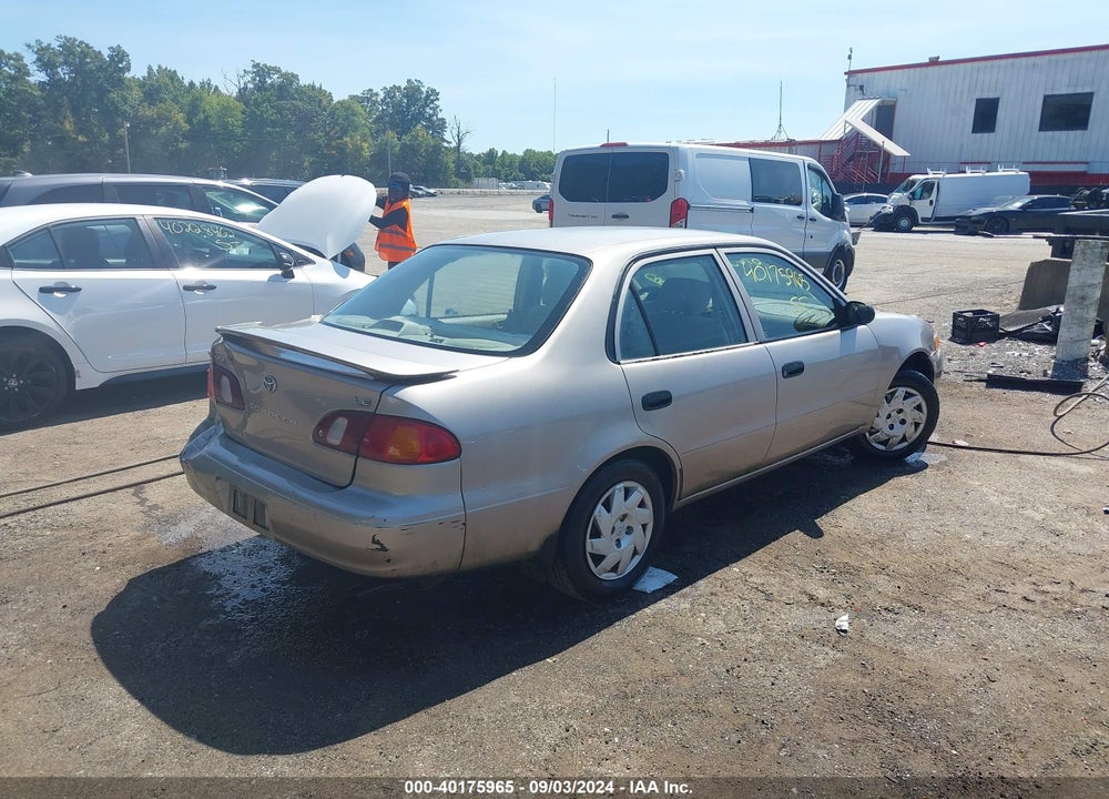 2001 TOYOTA COROLLA CE VIN: 2T1BR12E01C397312