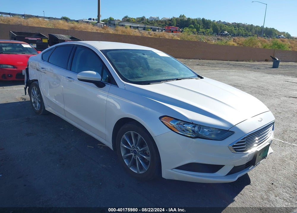 2017 FORD FUSION SE VIN: 3FA6P0HDXHR158019
