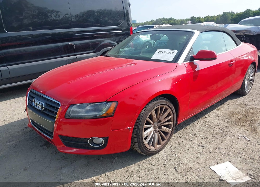 2011 AUDI A5 2.0T PREMIUM VIN: WAULFAFH8BN017730