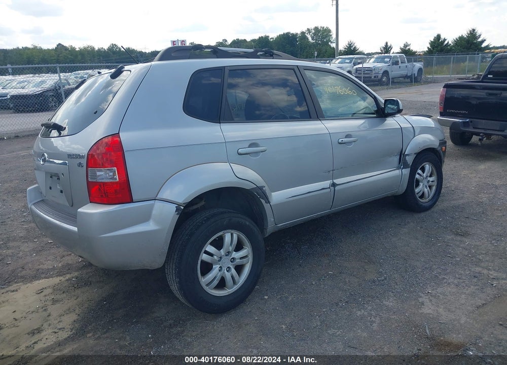 2007 HYUNDAI TUCSON LIMITED/SE VIN: KM8JN12D47U621364