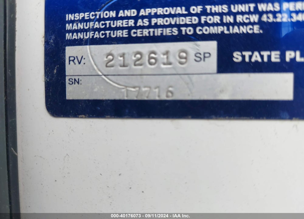 2016 ADVENTURE 910DB VIN: 17716