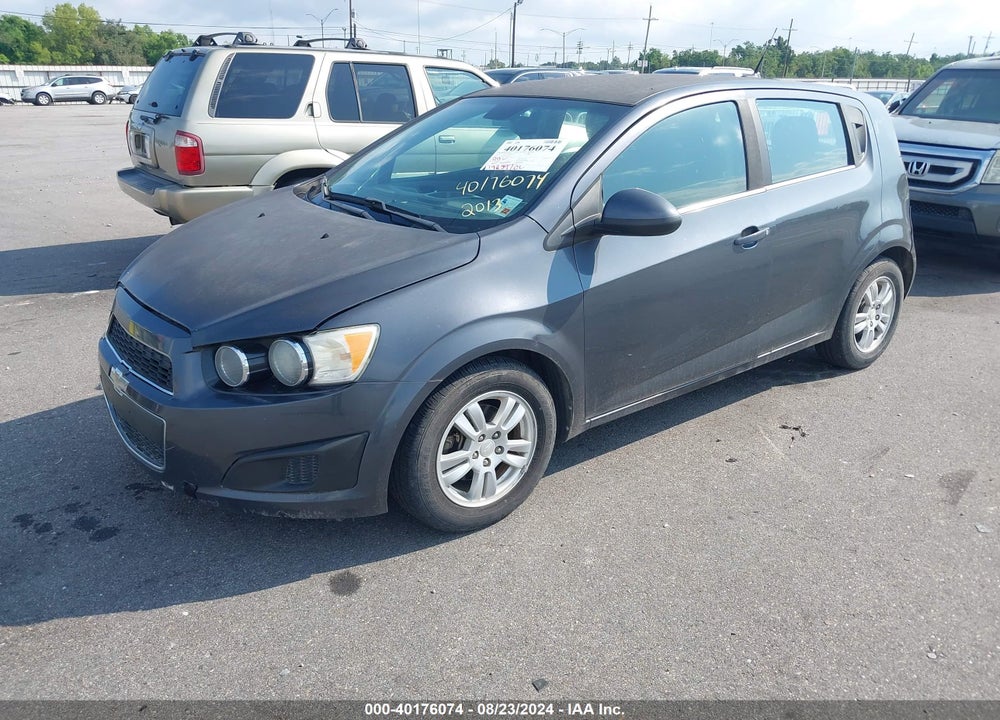2013 CHEVROLET SONIC LT AUTO VIN: 1G1JC6SH9D4204997