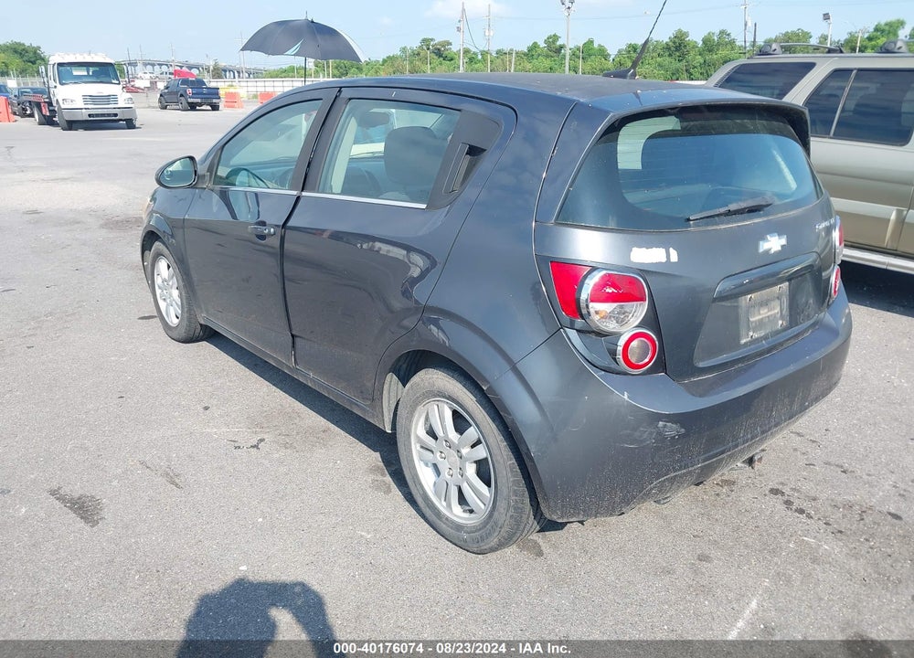 2013 CHEVROLET SONIC LT AUTO VIN: 1G1JC6SH9D4204997
