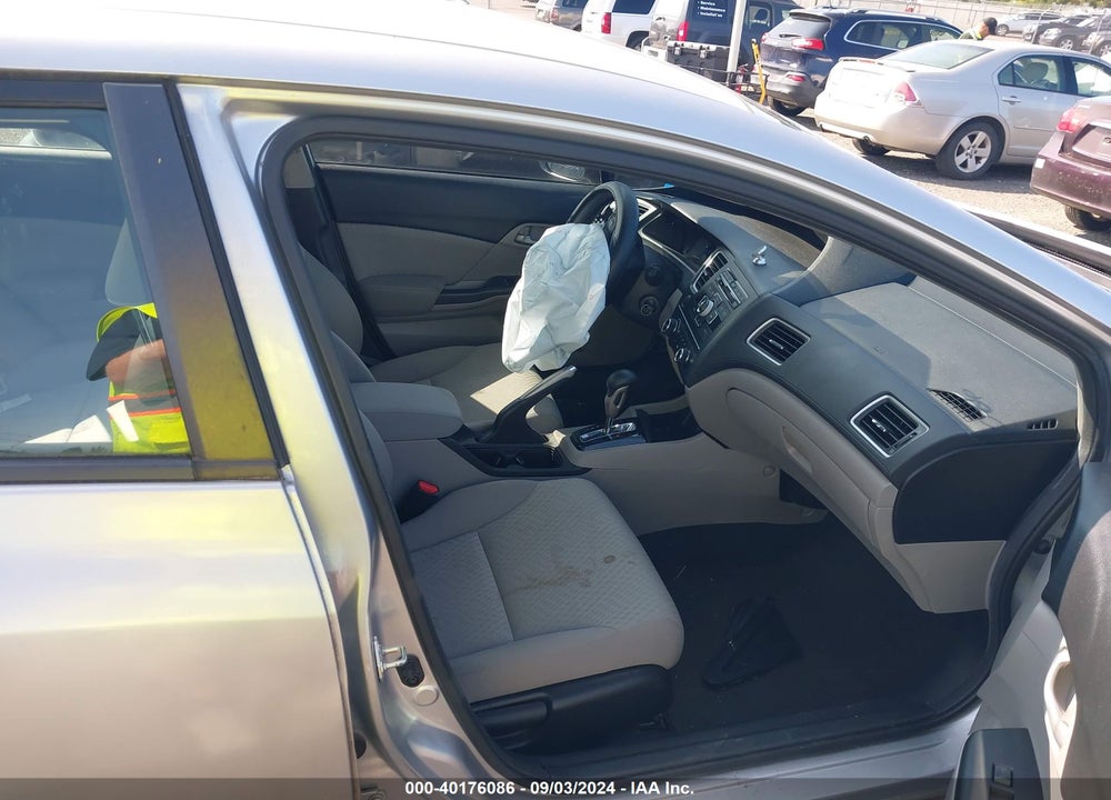 2015 HONDA CIVIC LX VIN: 19XFB2F54FE080065