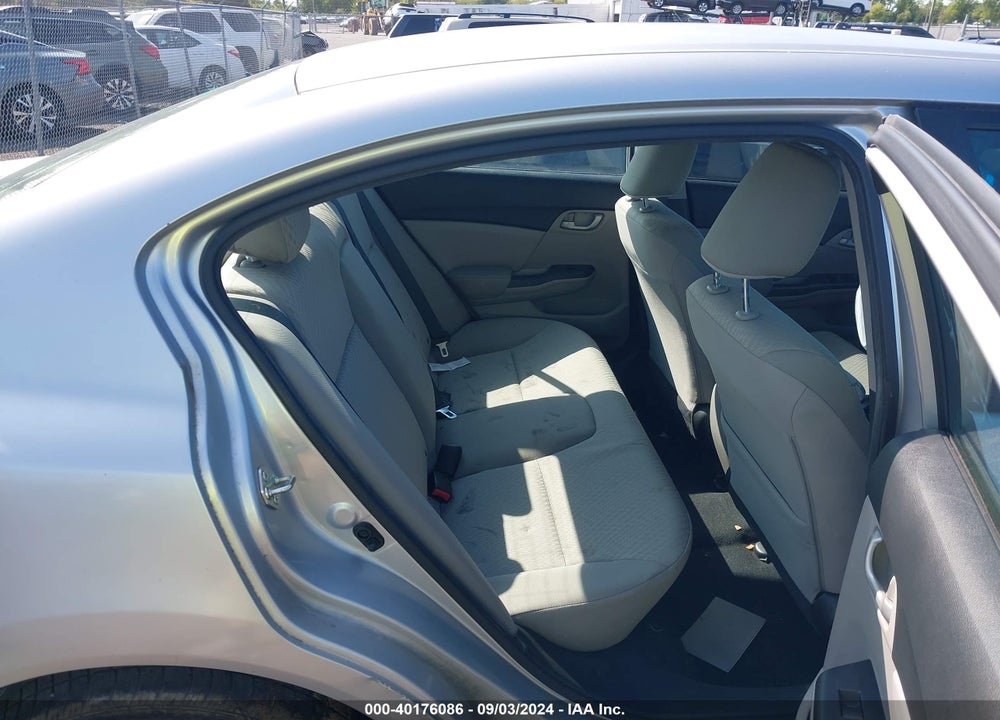 2015 HONDA CIVIC LX VIN: 19XFB2F54FE080065