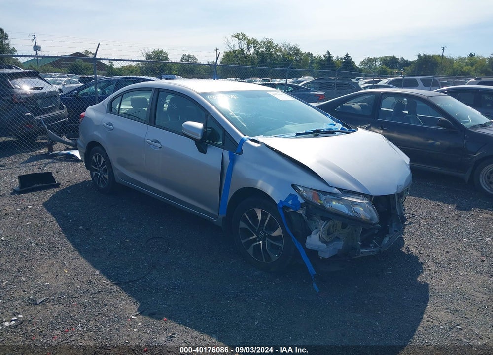 2015 HONDA CIVIC LX VIN: 19XFB2F54FE080065