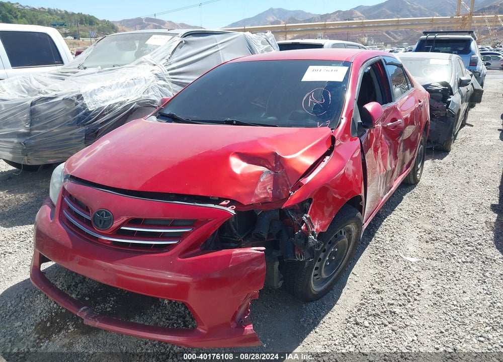 2013 TOYOTA COROLLA LE VIN: 5YFBU4EE3DP101439