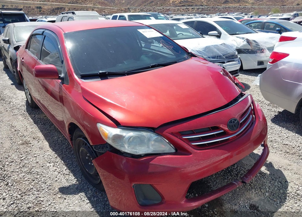 2013 TOYOTA COROLLA LE VIN: 5YFBU4EE3DP101439