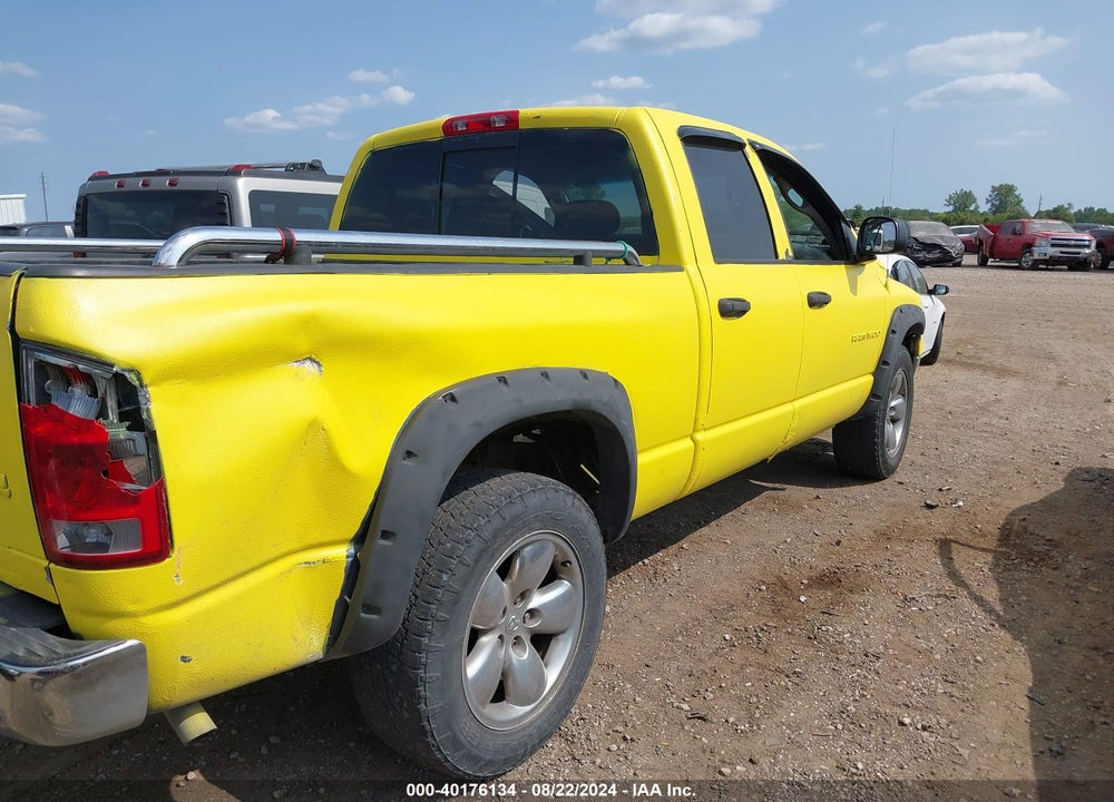 2004 DODGE RAM 1500 SLT/LARAMIE VIN: 1D7HU18D74S617982